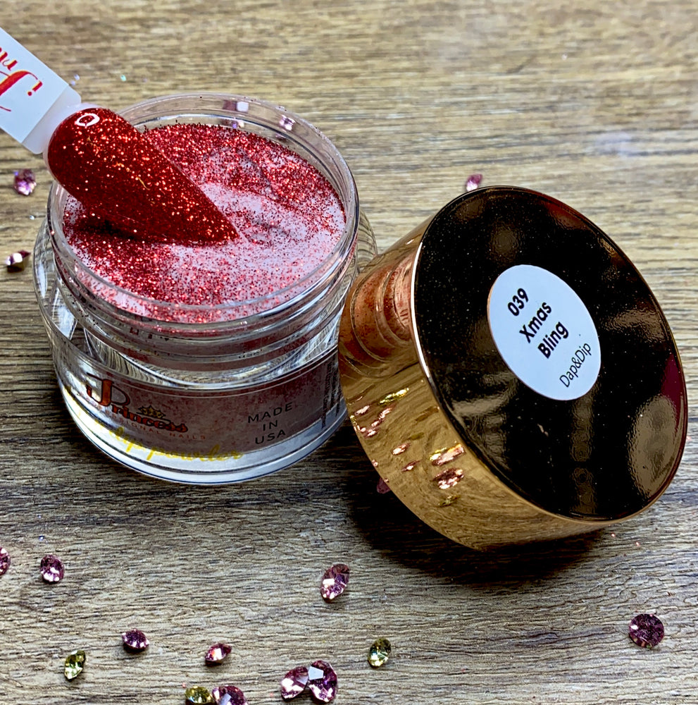 iPrincess Powder Dap n Dip 2oz :  039 - Xmas Bling