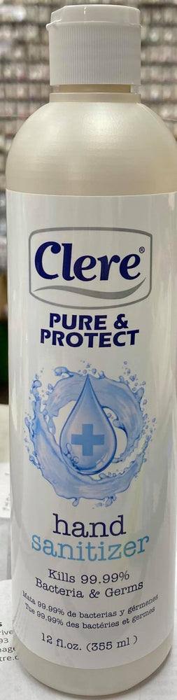 
                  
                    Clere Hand Sanitizer 12oz (Made in USA) Ethyl Alcohol 70%
                  
                