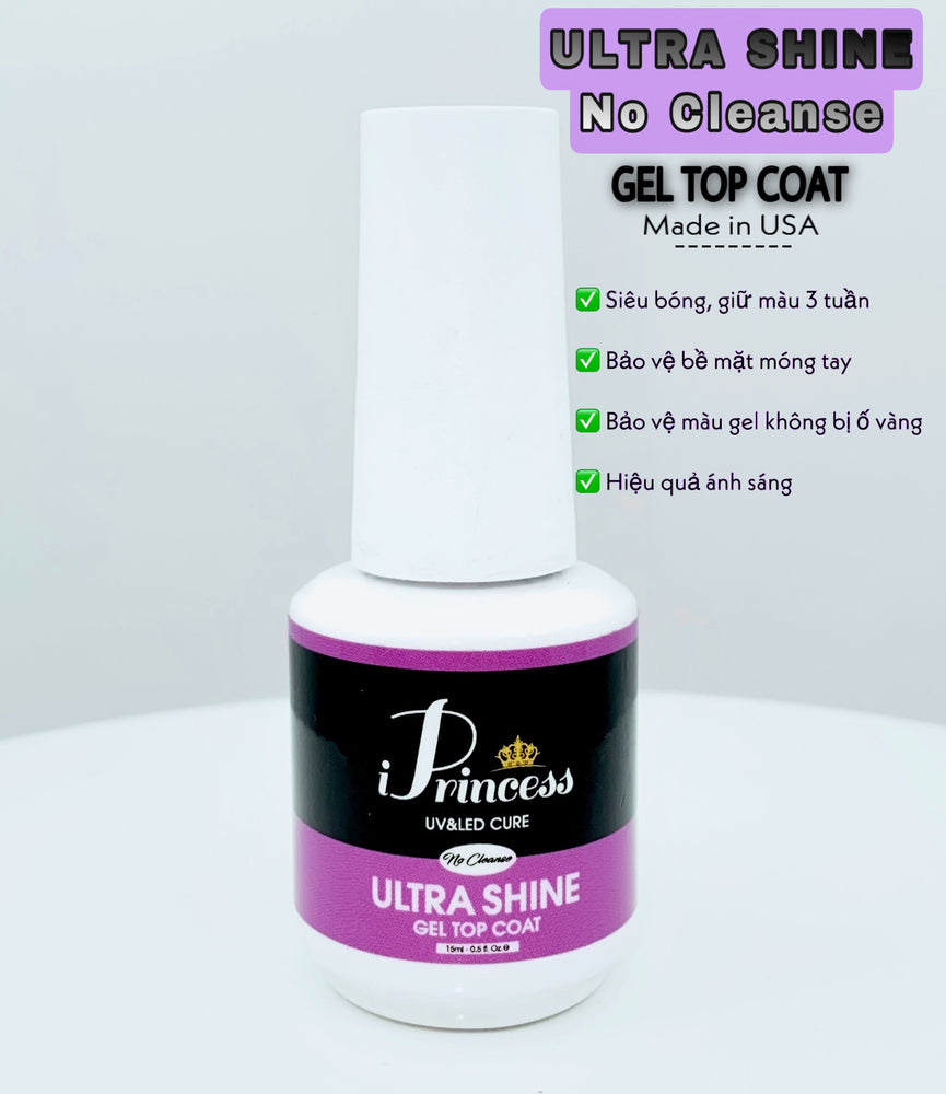 ULTRA SHINE TOP COAT iPrincess ( No Cleanse ) 15ml