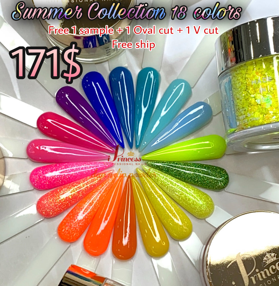 
                  
                    Free V & Oval Cut : iPrincess Powder Dap n Dip 2oz :  18 colors summer Collection
                  
                