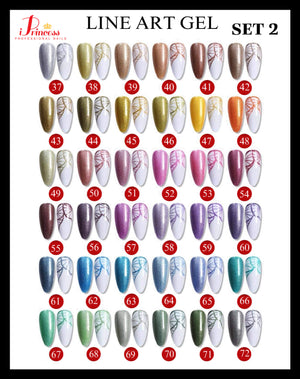 
                  
                    IPrincess Line art Gel 36 colors ( Set 2)
                  
                